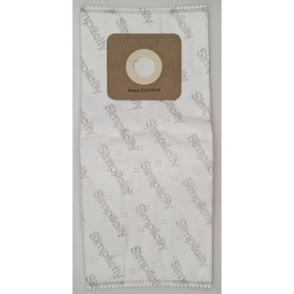 SIMPLICITY Type A HEPA Vacuum Bags 4 Pack Genuine S20 S20E Upright
